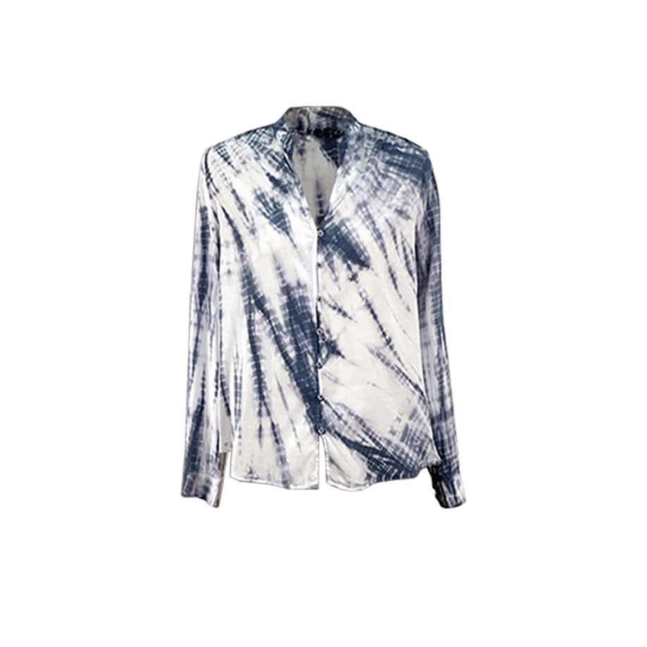 Tie-dye-TENCEL-BUTTON-FRONT-TOP