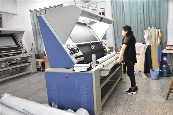 cloth inspecting machine